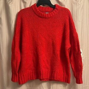 Aerie Vibrant Red Turtleneck Sweater